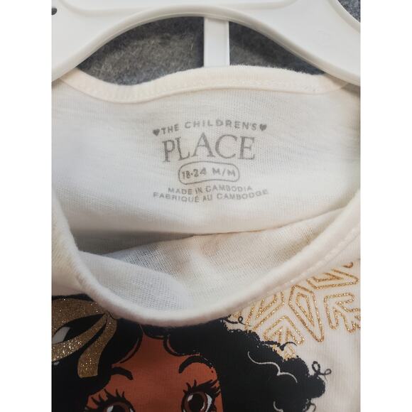 The Children's Place Girls Size 18-24M 2 Piece Christmas Themed Set - Picture 4 of 5